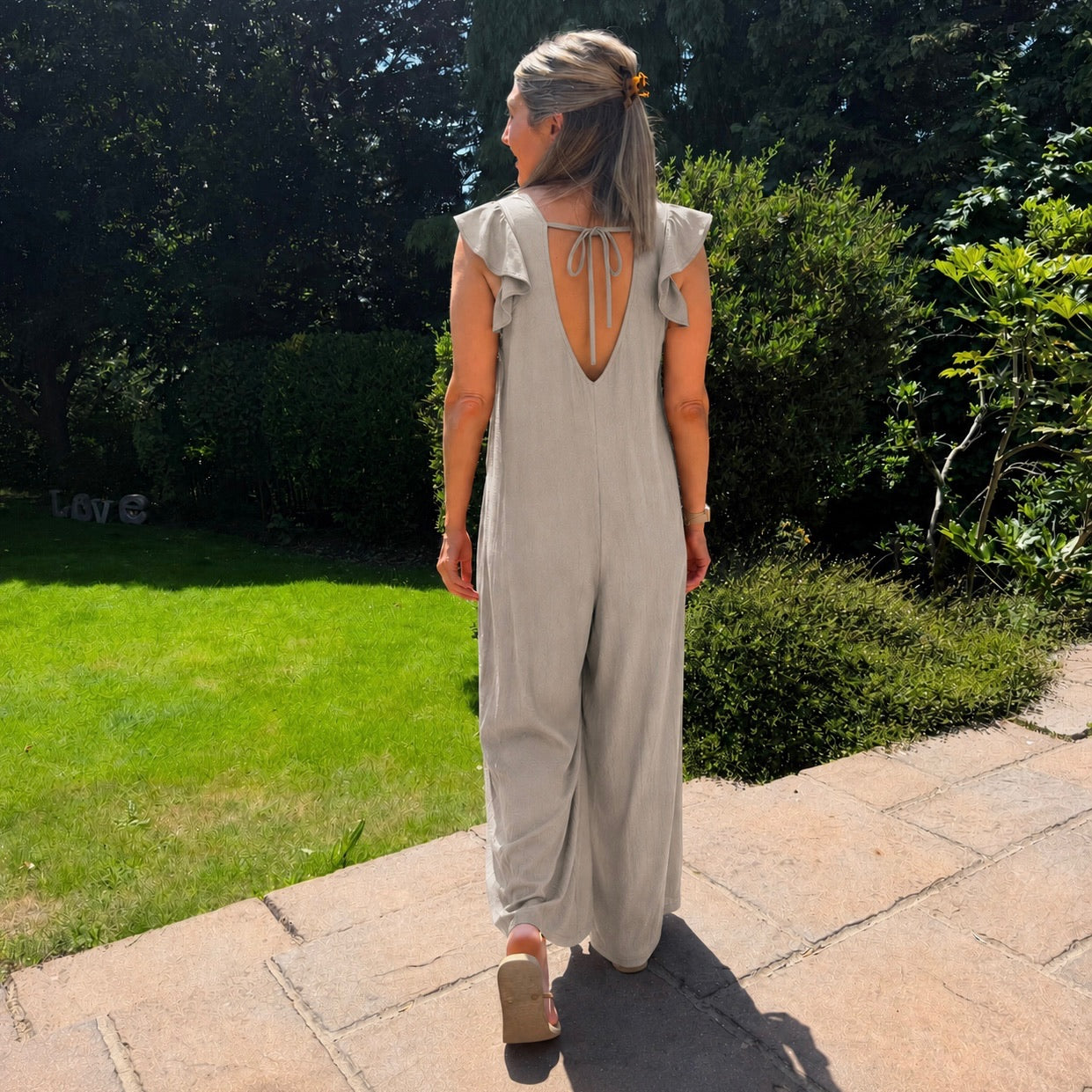 Blair Ruffle Jumpsuit