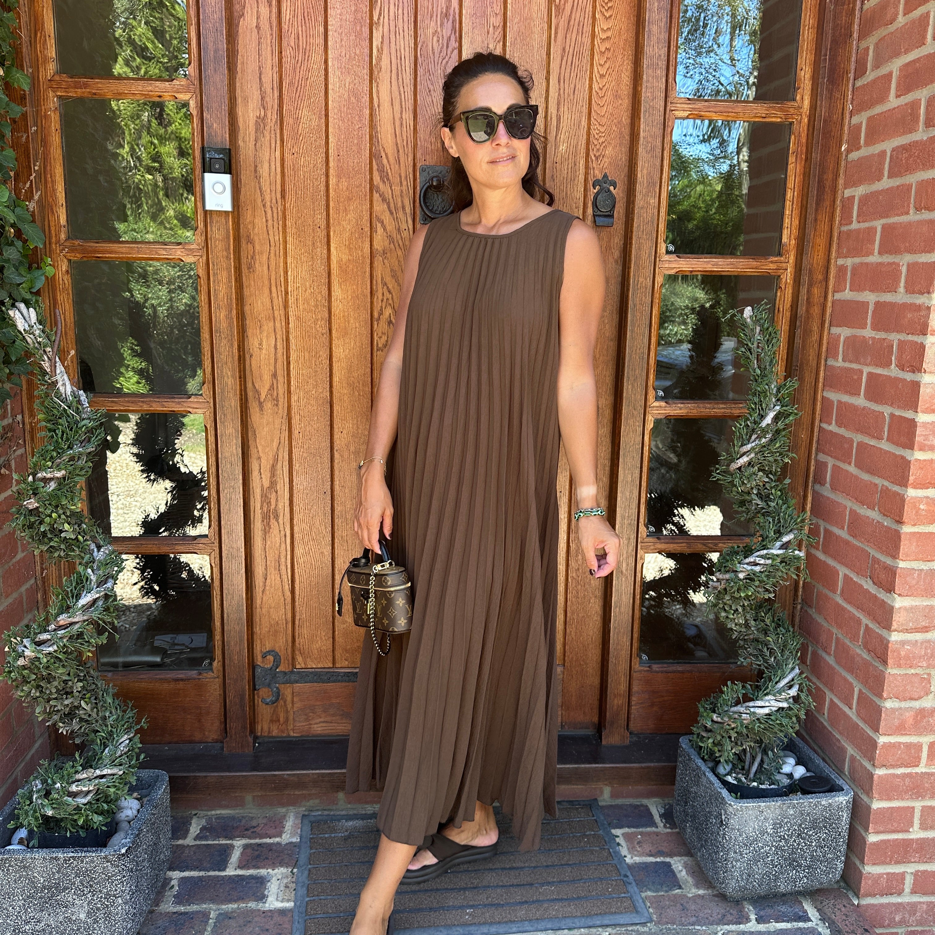Mia Pleated Maxi