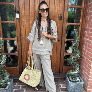 Positano Co Ord - Blush Boutique Essex