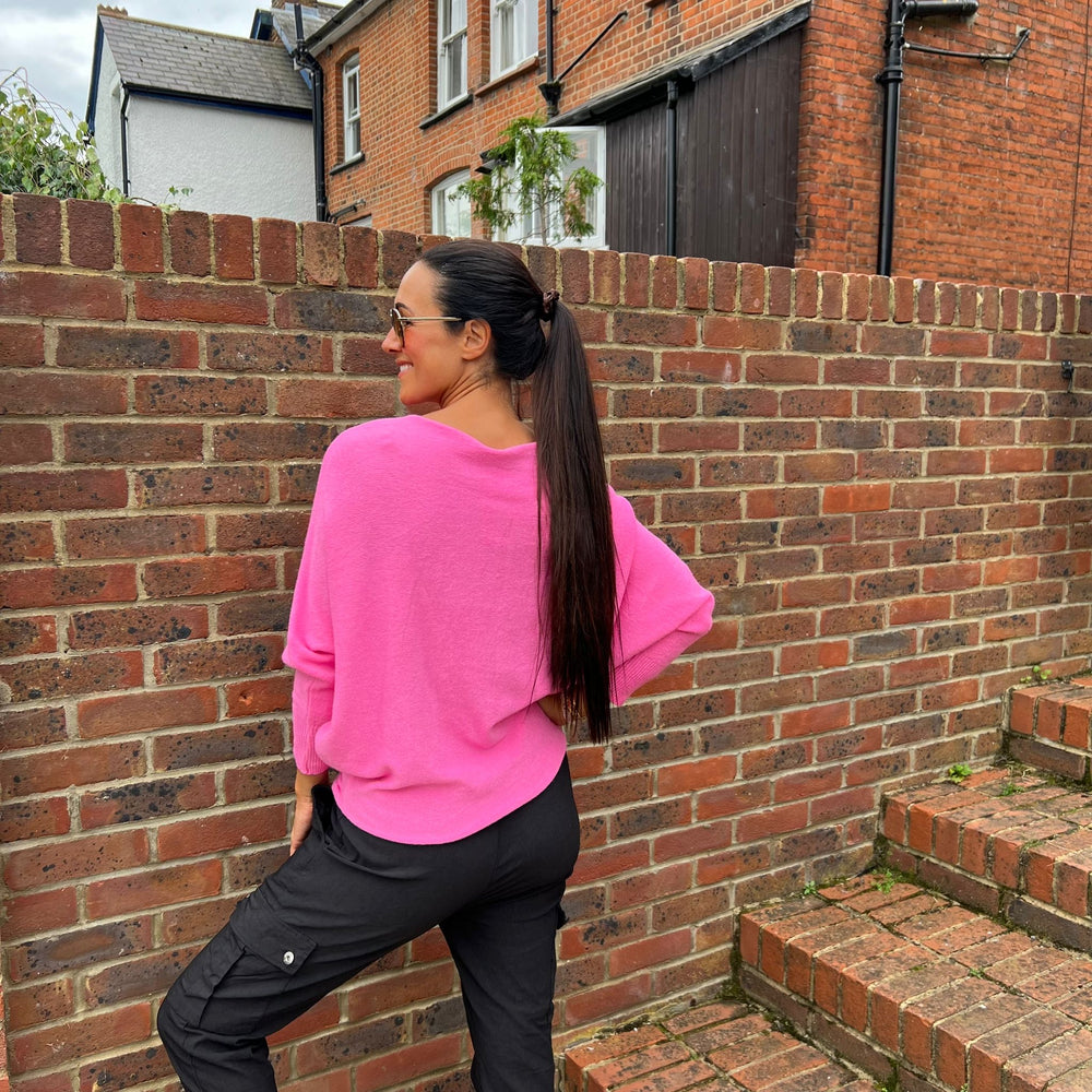 Bree Soft Knit Jumper - Blush Boutique Essex