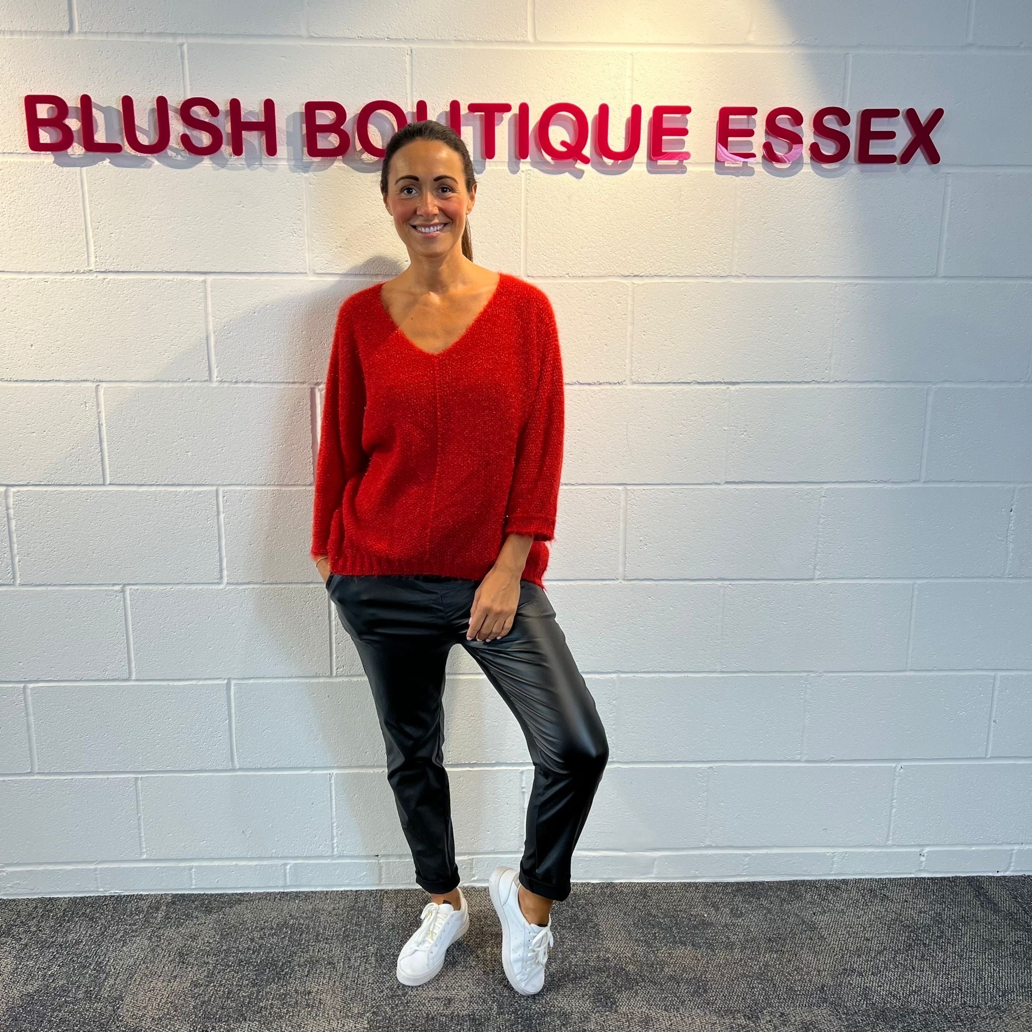 Cody Cosy Jumper - Blush Boutique Essex
