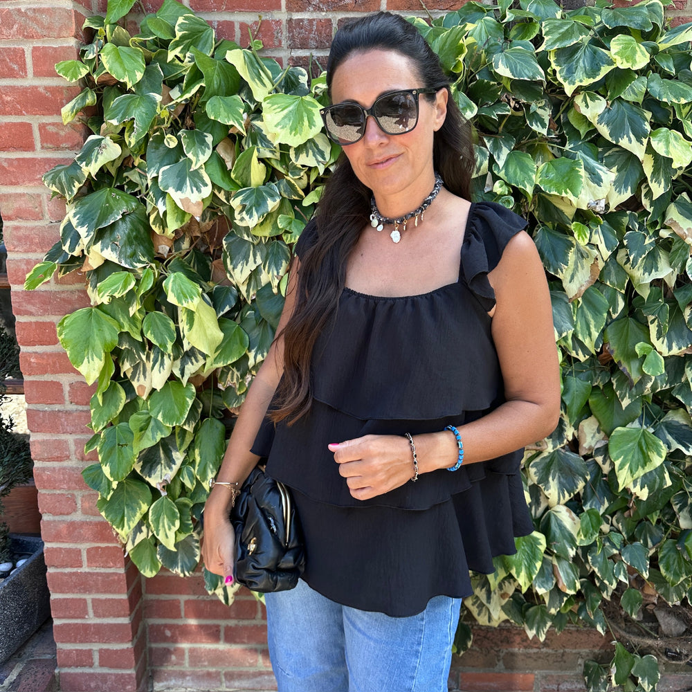 Leo Vest Top