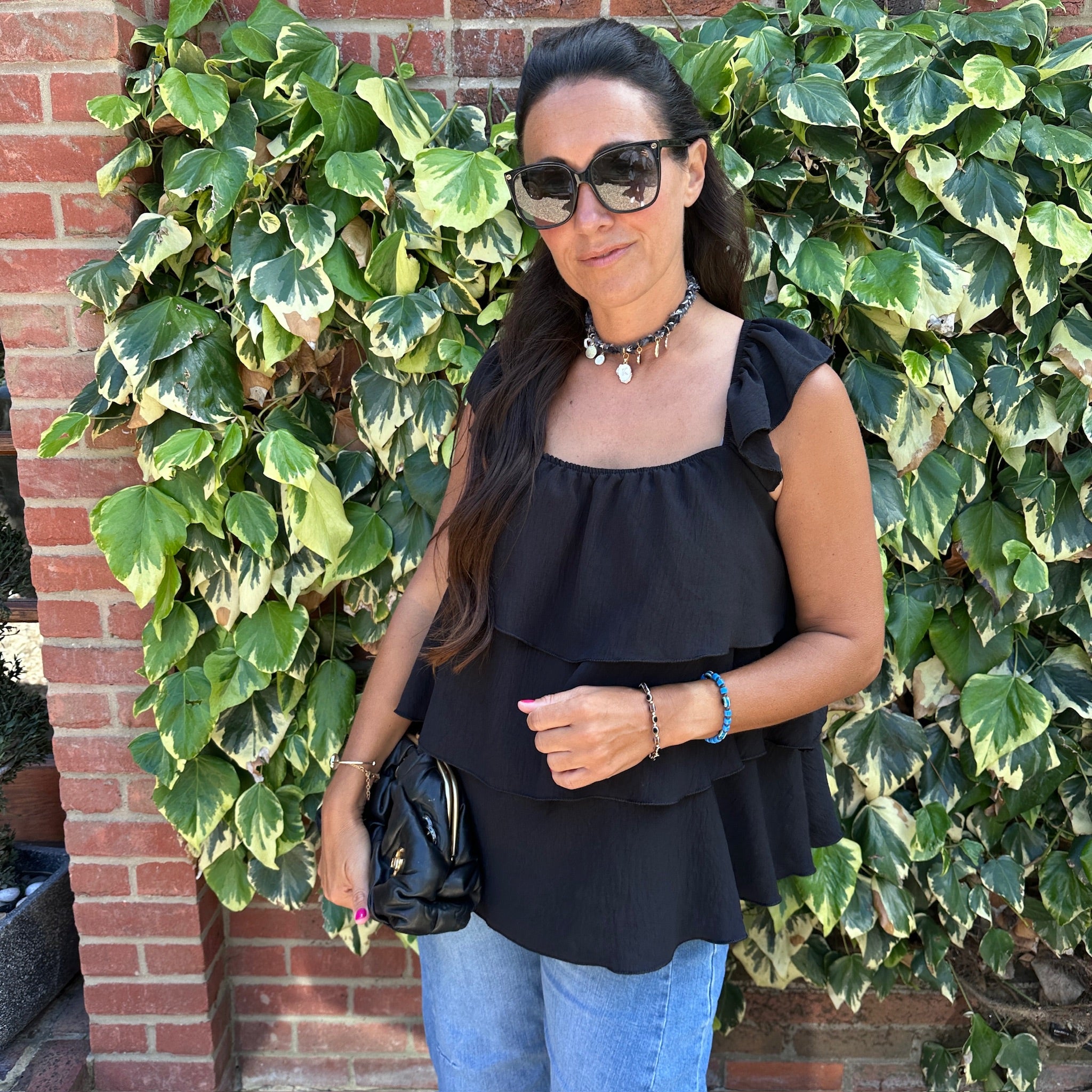 Leo Vest Top