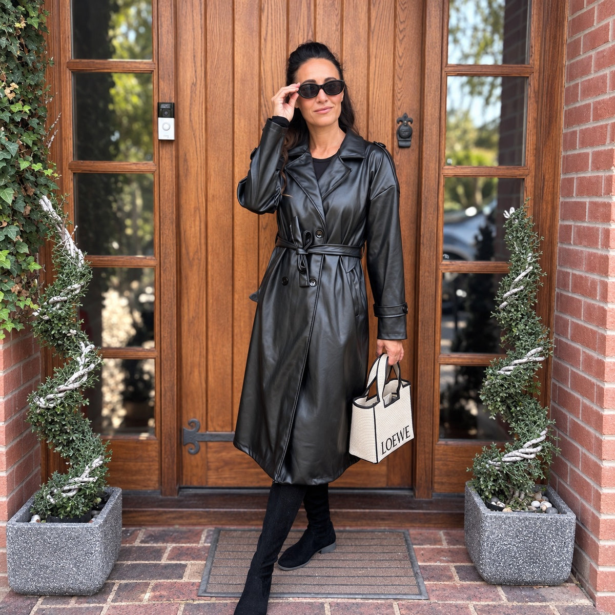 Una Leather Mac