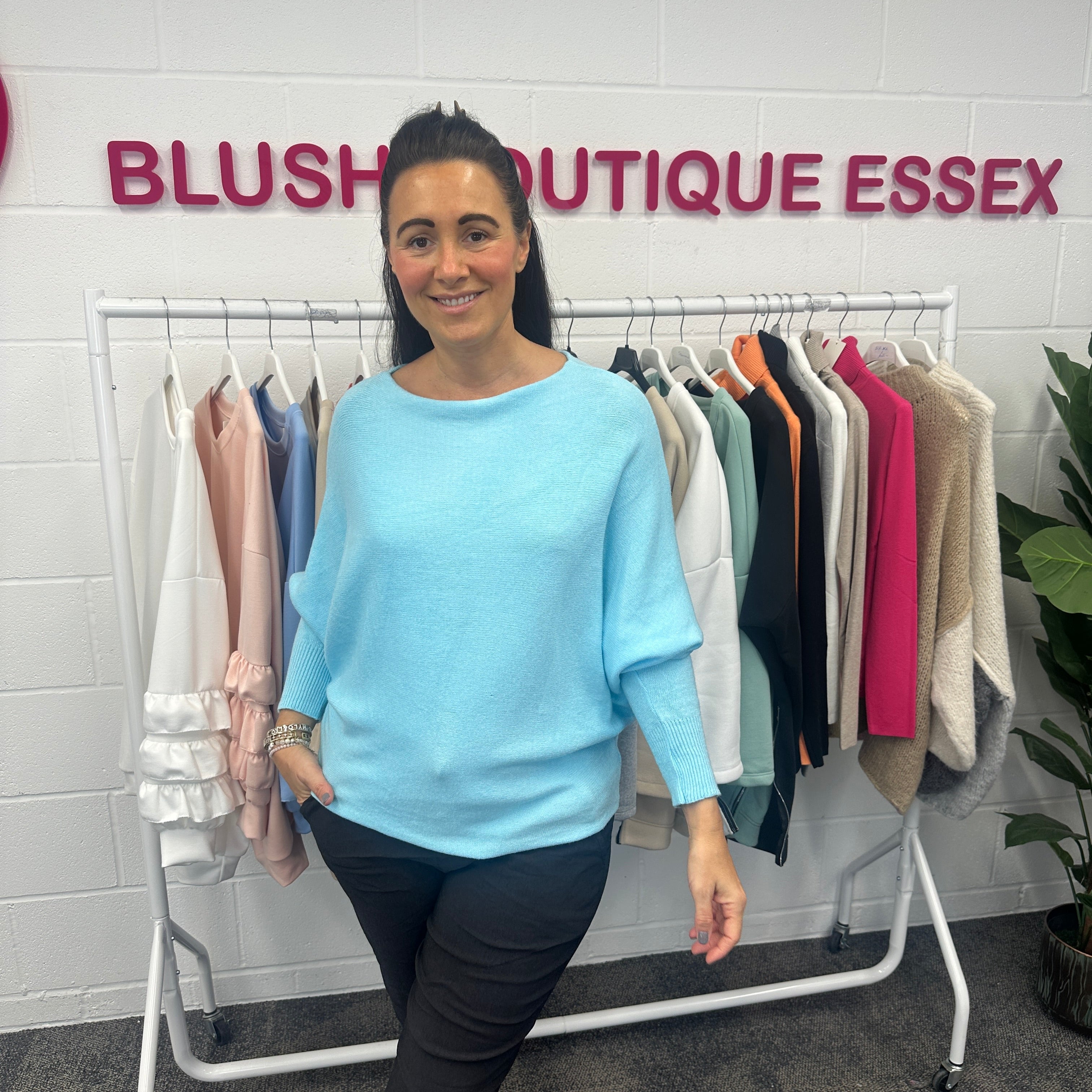 Bree Soft Knit Jumper - Blush Boutique Essex
