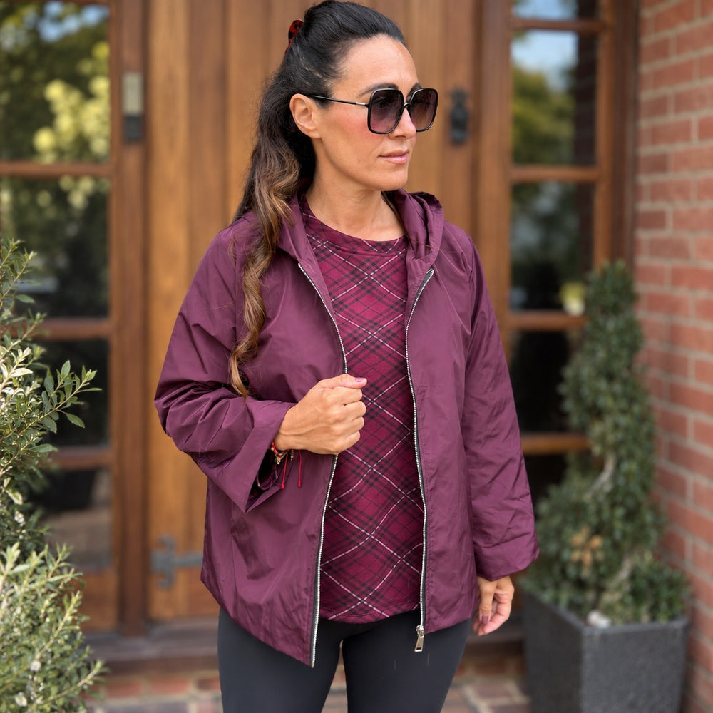 Geri Shower Jacket - Blush Boutique Essex