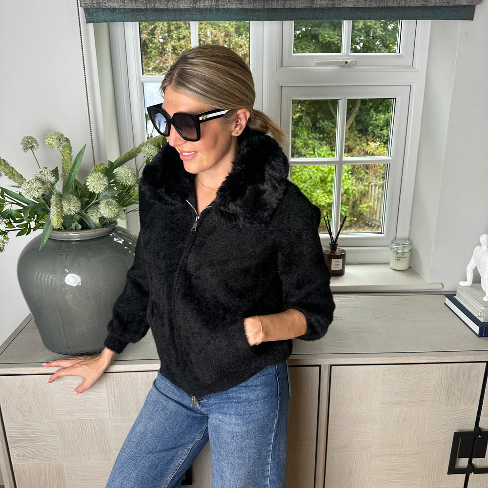 Cozi Fur Cardigan