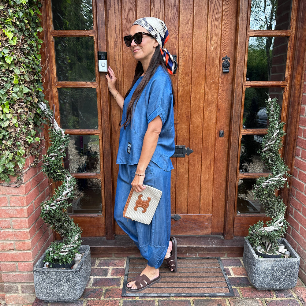Lola Denim Co Ord - Blush Boutique Essex