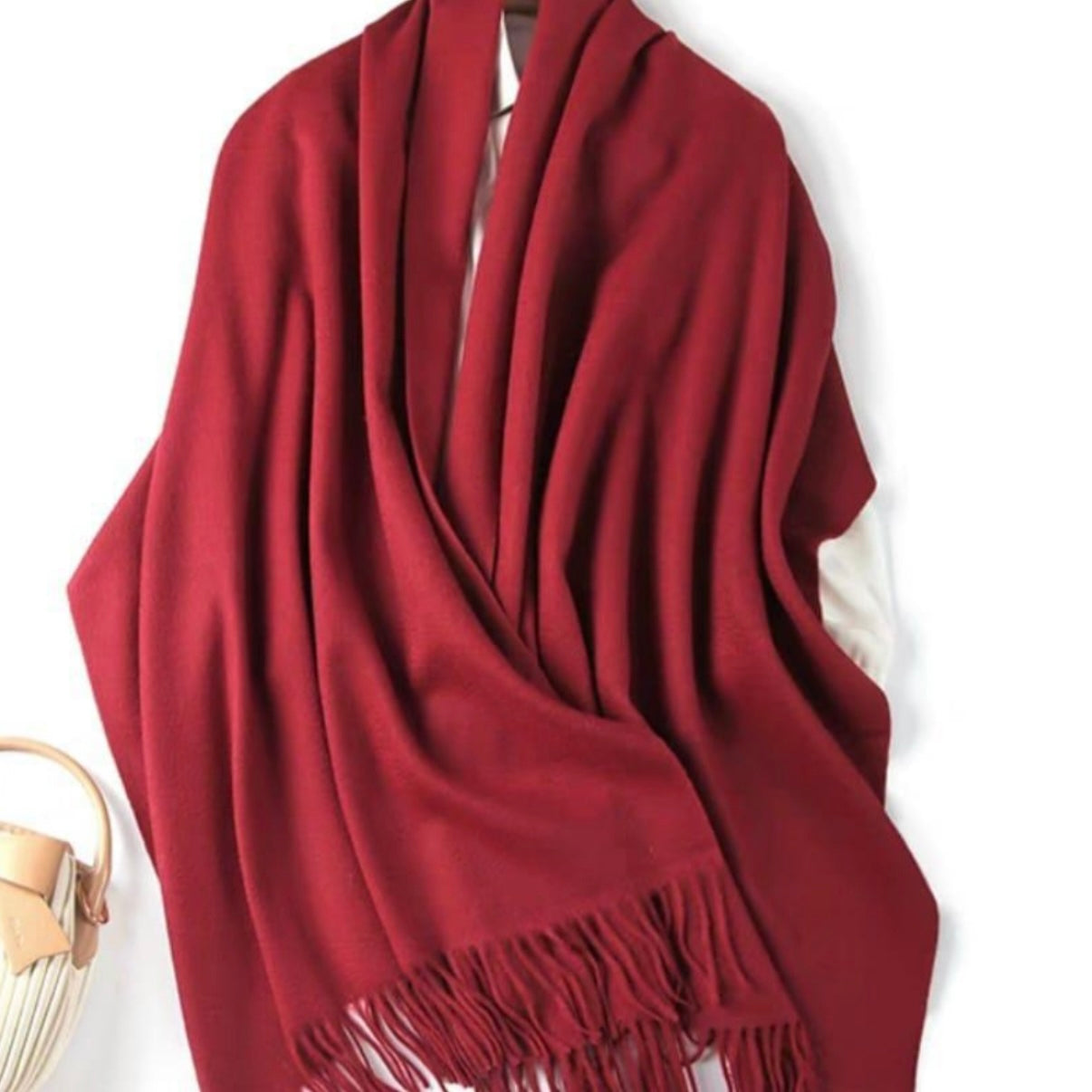 Cashmere mix Scarf - Blush Boutique Essex