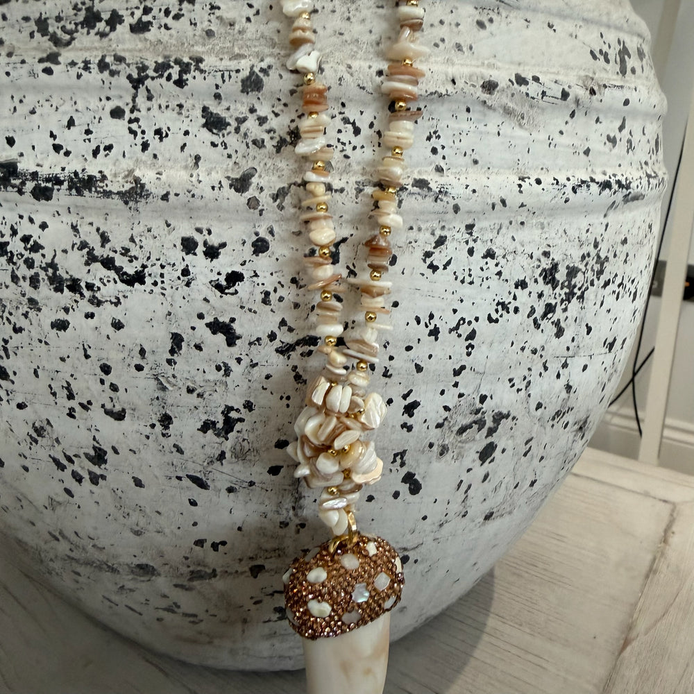 Lotus Necklace - Blush Boutique Essex