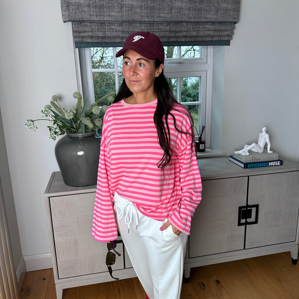 Dorris Stripe Slub Top