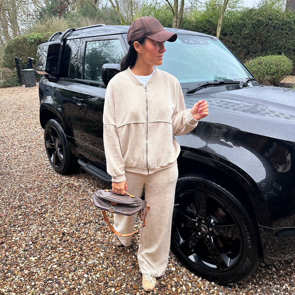 Tia Velour Co Ord - Blush Boutique Essex