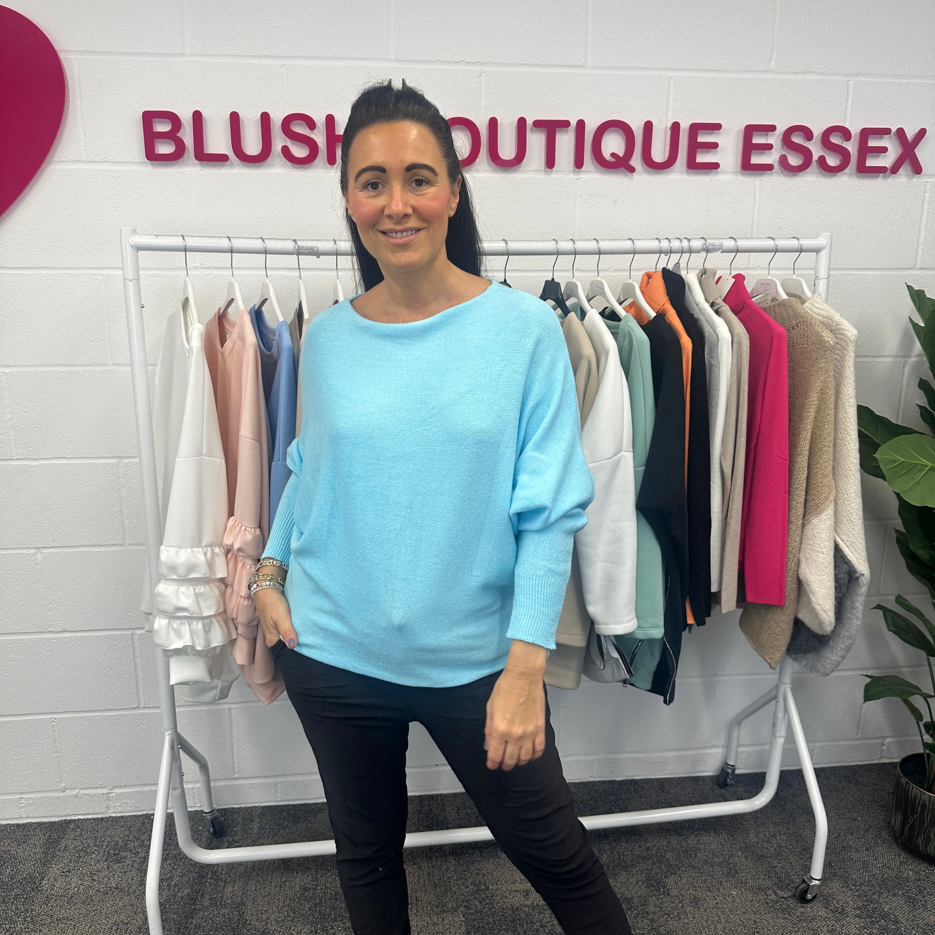 Bree Soft Knit Jumper - Blush Boutique Essex