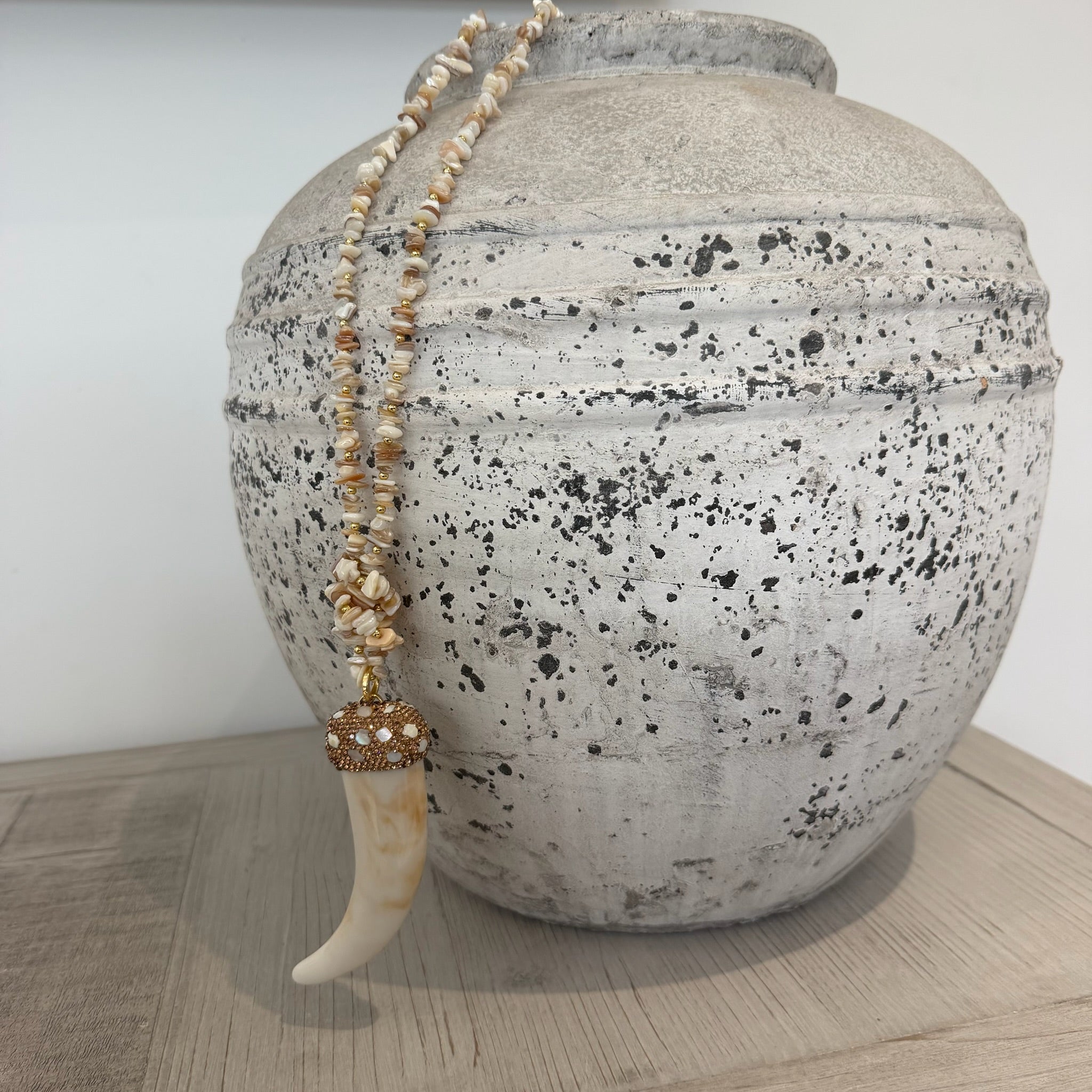Lotus Necklace - Blush Boutique Essex