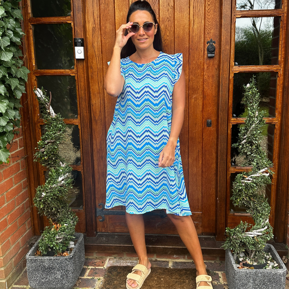 Mimi Button Dress - Blush Boutique Essex