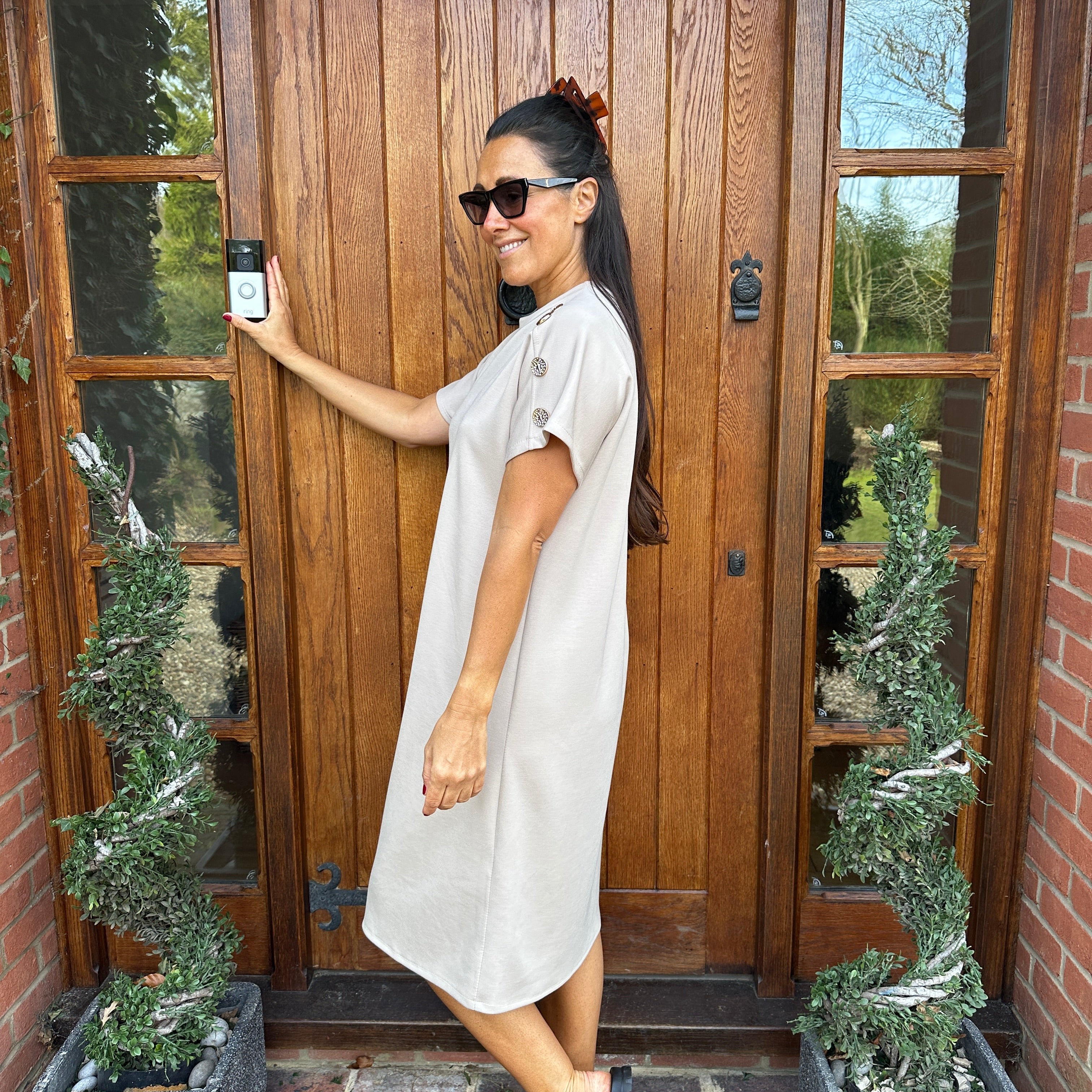 Heidi Belt Dress - Blush Boutique Essex