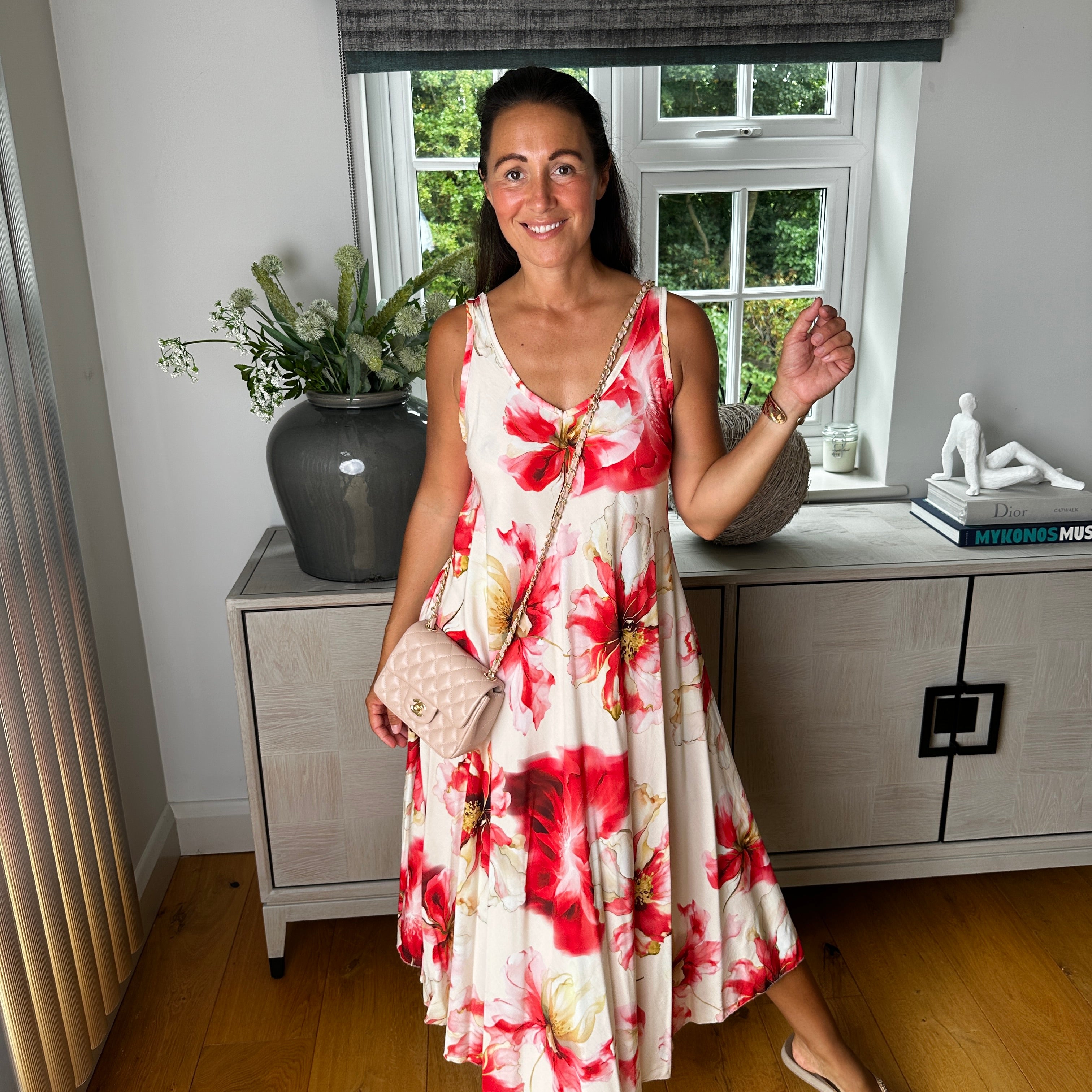 Flower Maria Dress