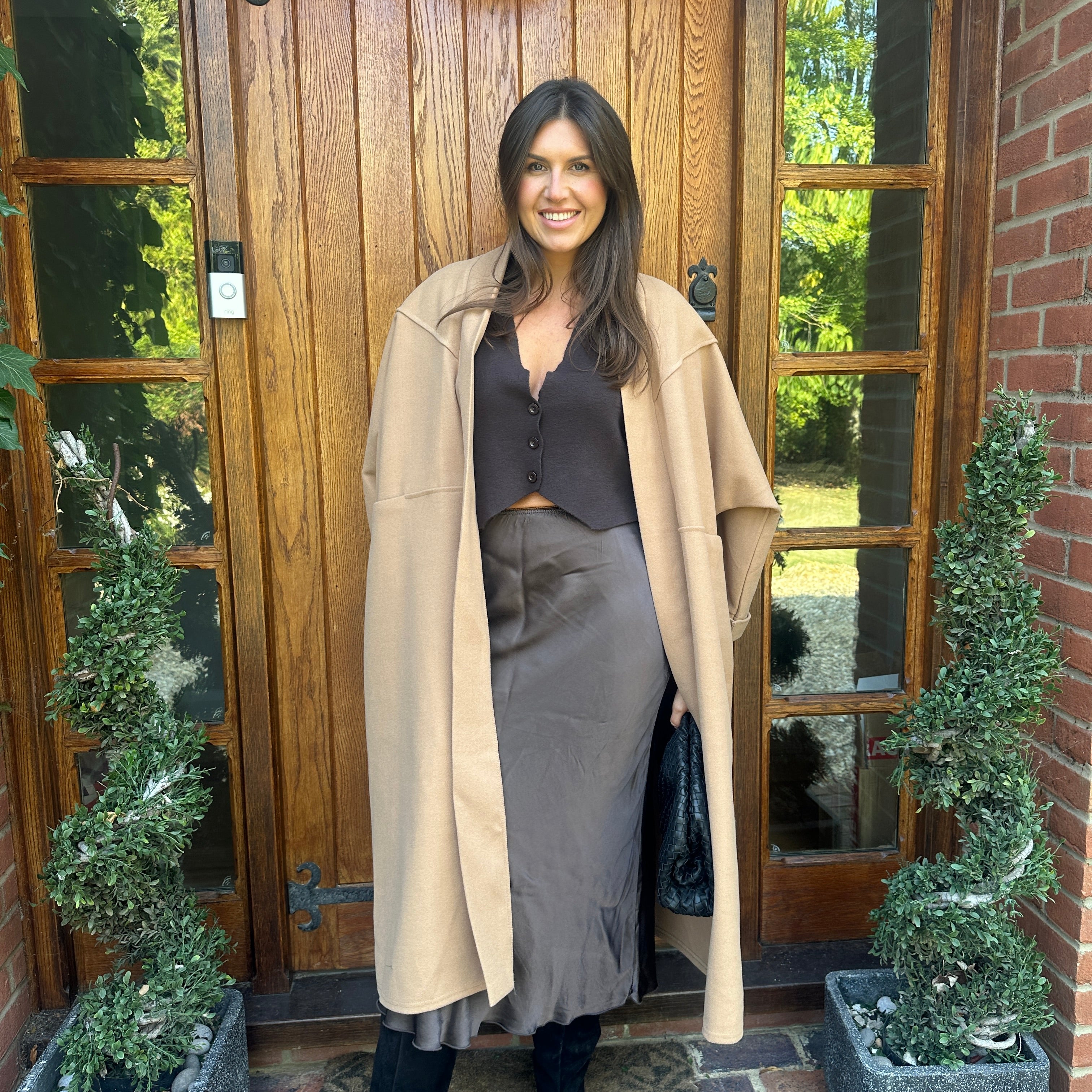 Frank Duster Coat - Blush Boutique Essex