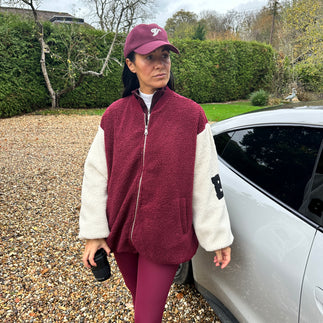 Bailey Boucle Bomber - Blush Boutique Essex