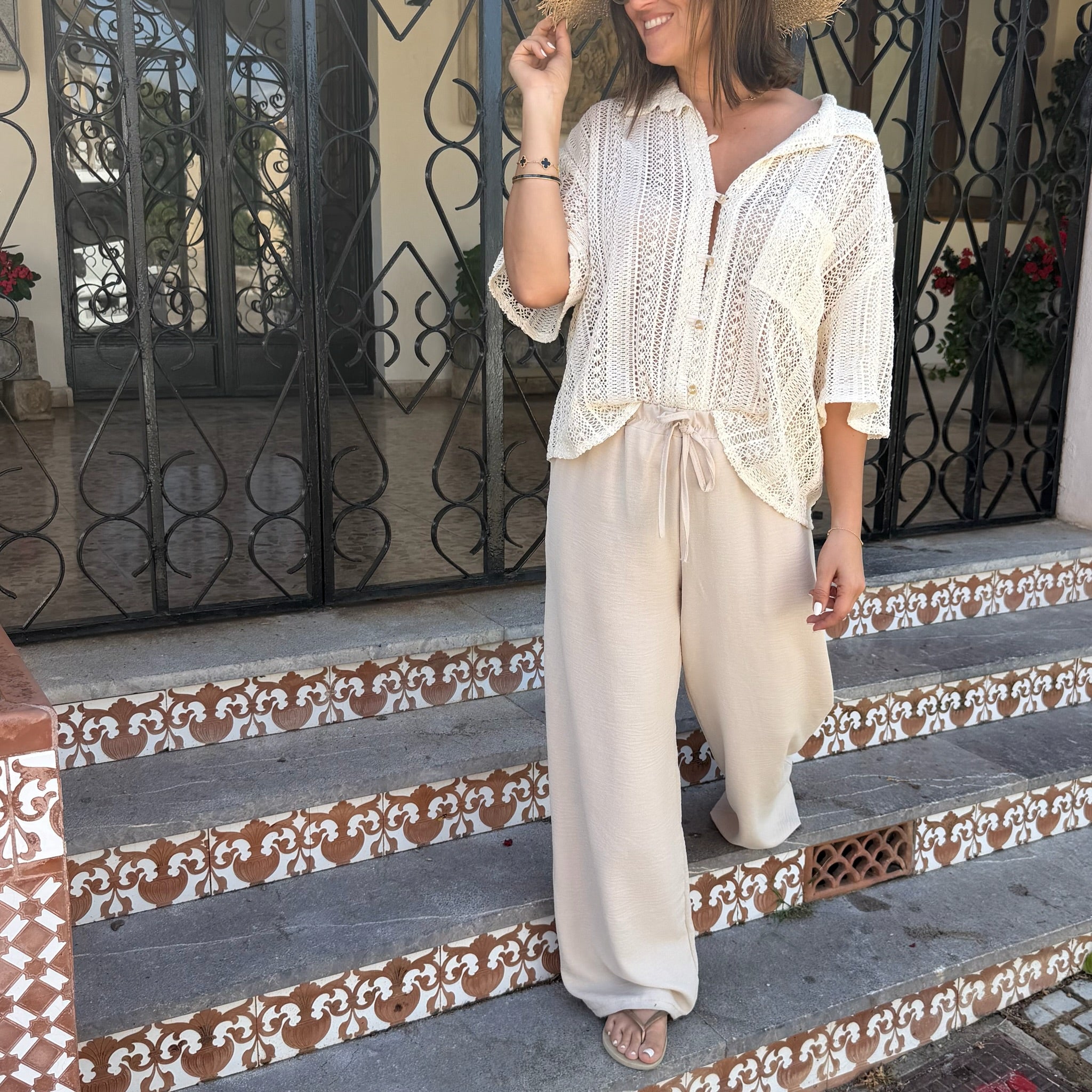 Porto Trouser - Blush Boutique Essex