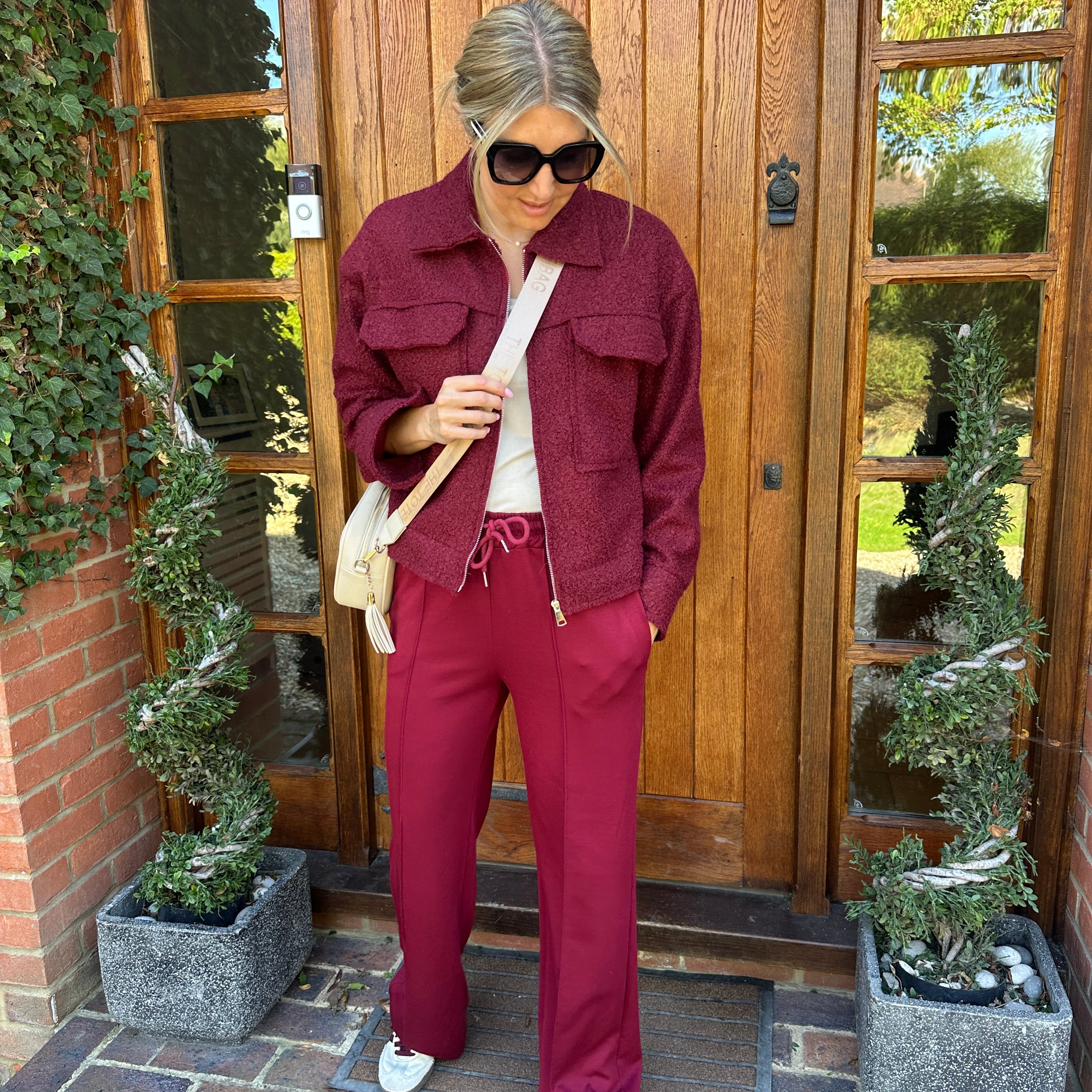 Bobbi Boucle Jacket - Blush Boutique Essex