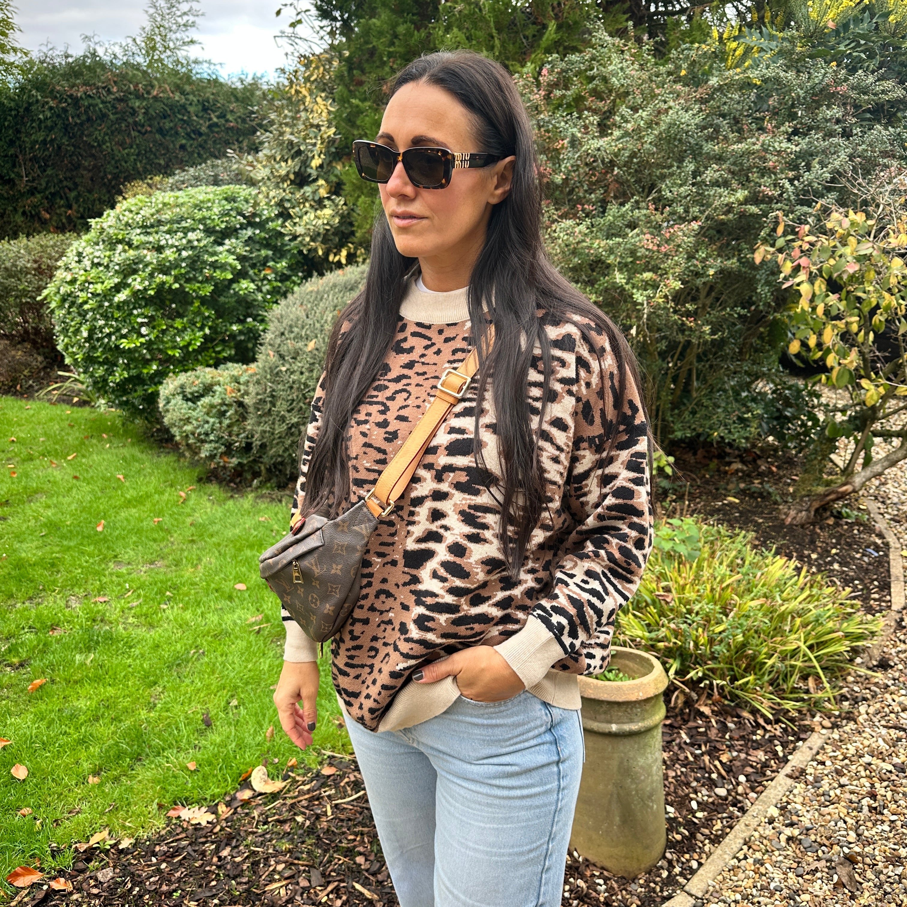 Timo Leopard Knit