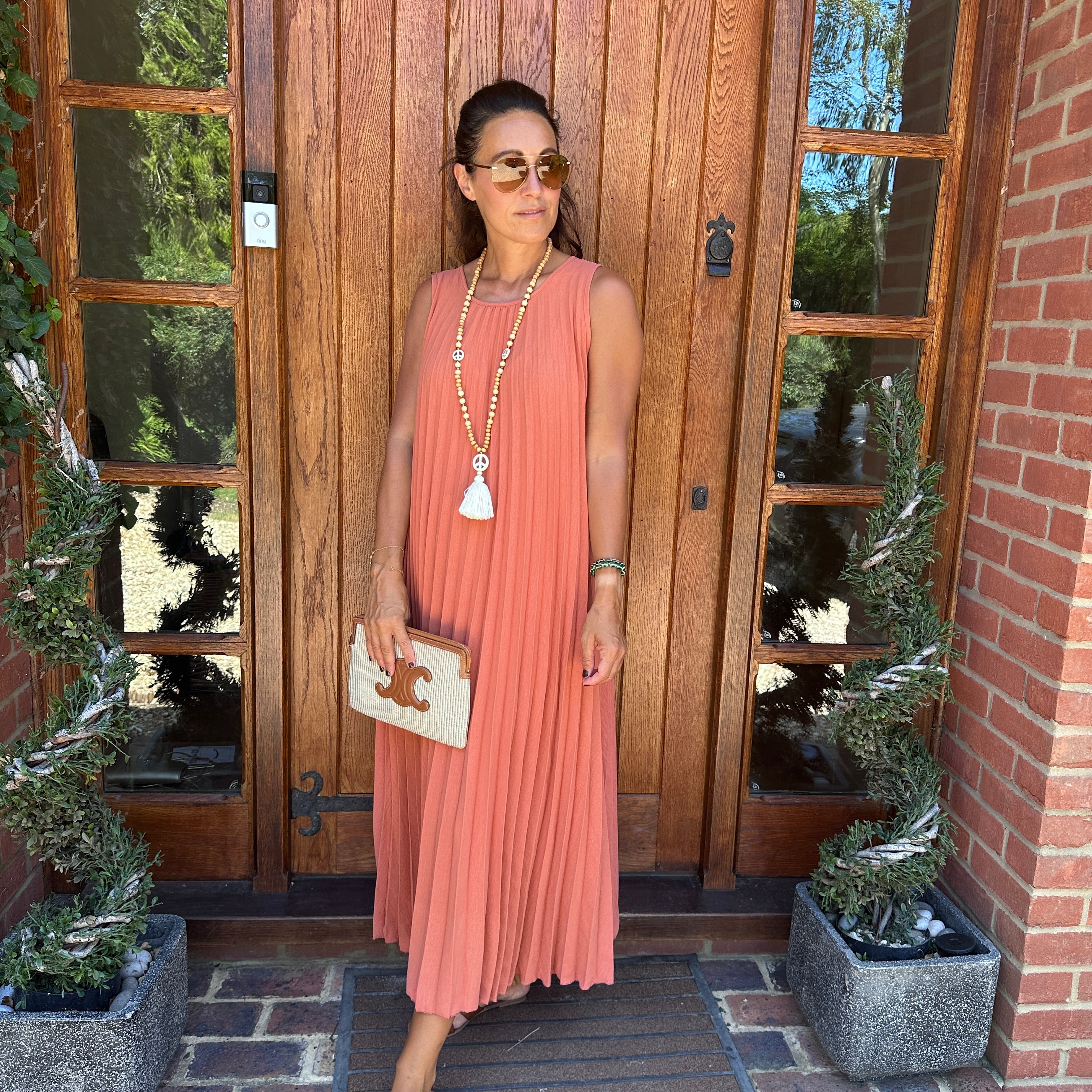 Mia Pleated Maxi