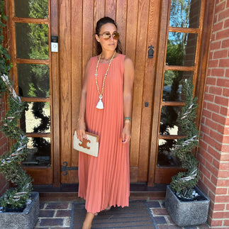 Mia Pleated Maxi