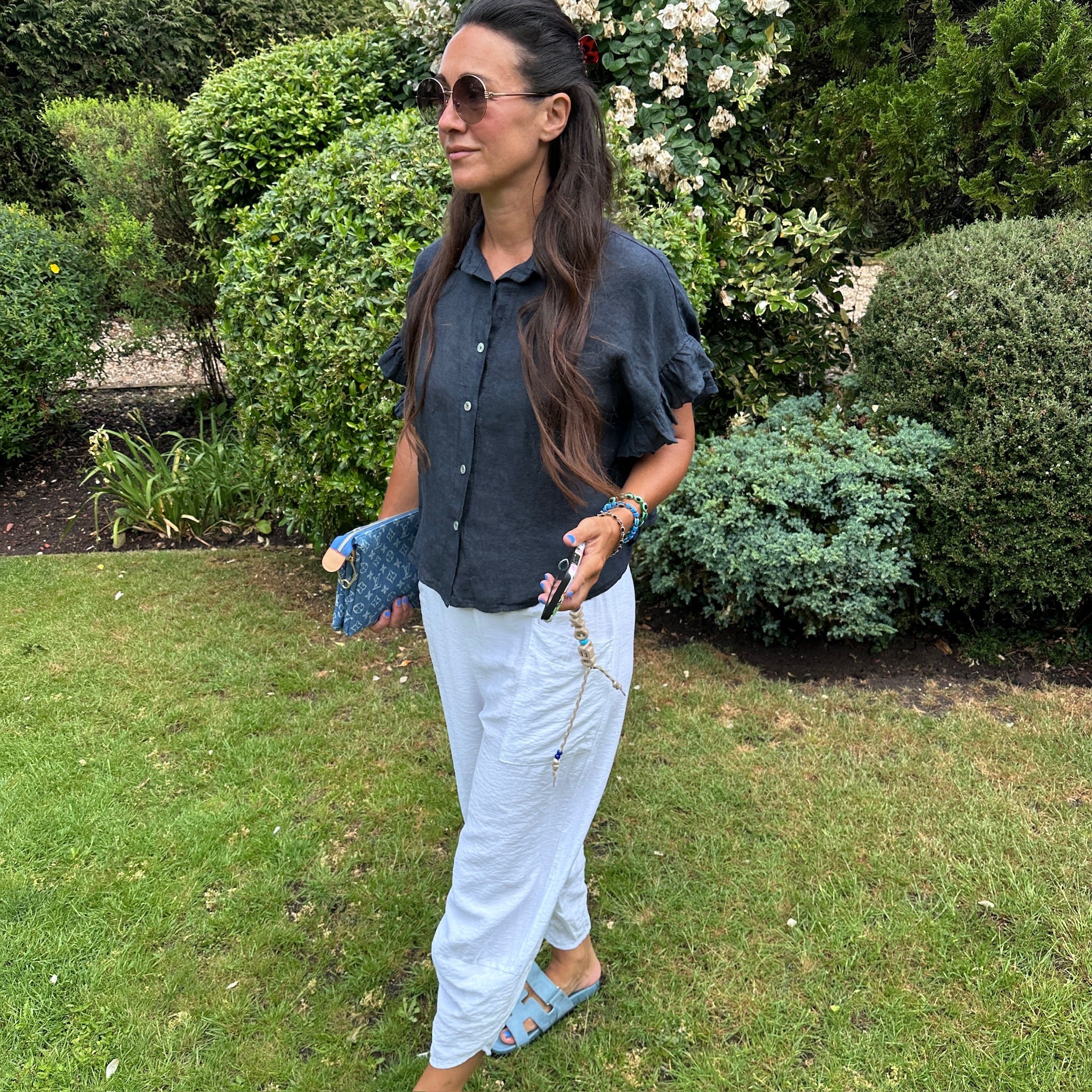 Kayla linen shirt