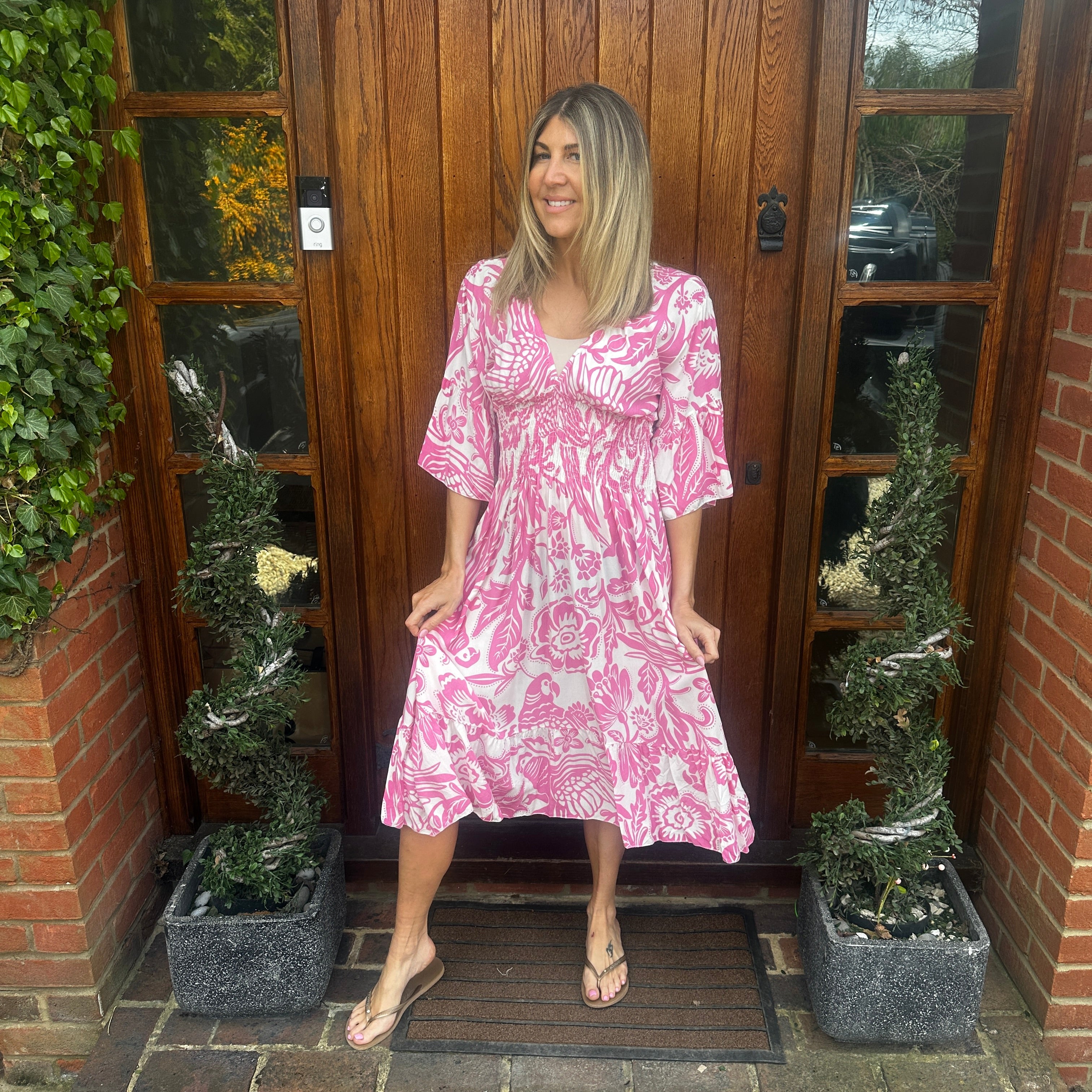Kourtney Dress - Blush Boutique Essex