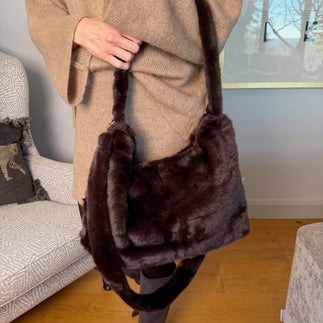 Halo Faux Fur Bag