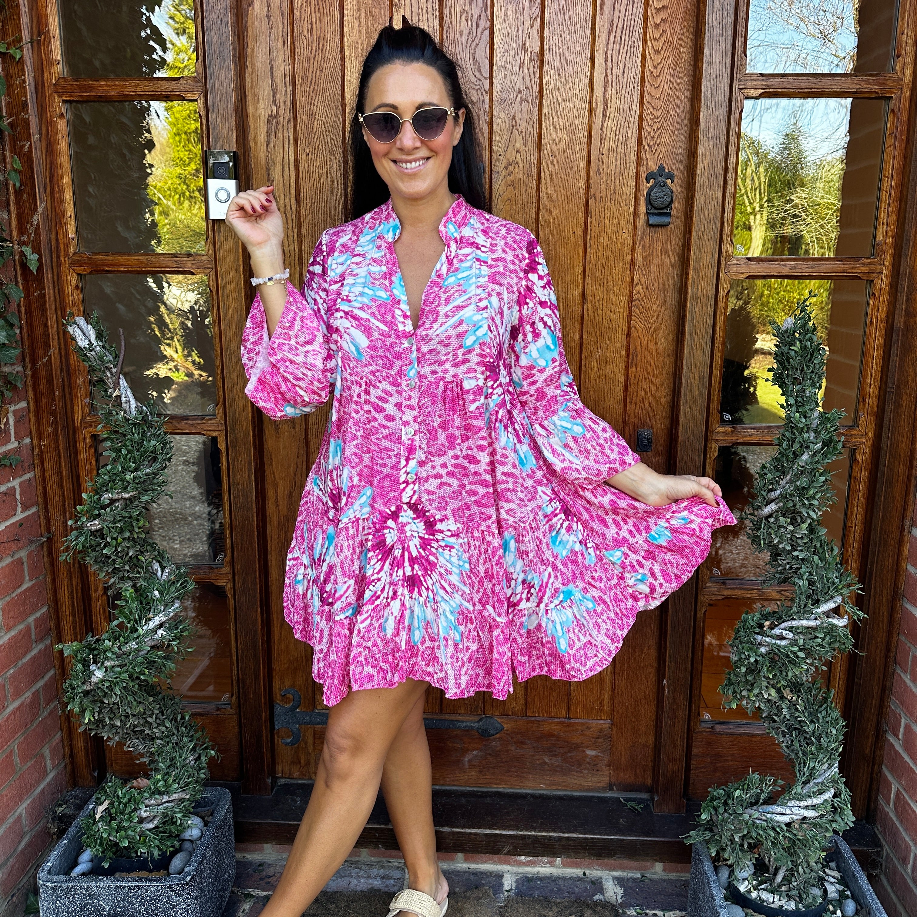 Harper Swing Dress - Blush Boutique Essex