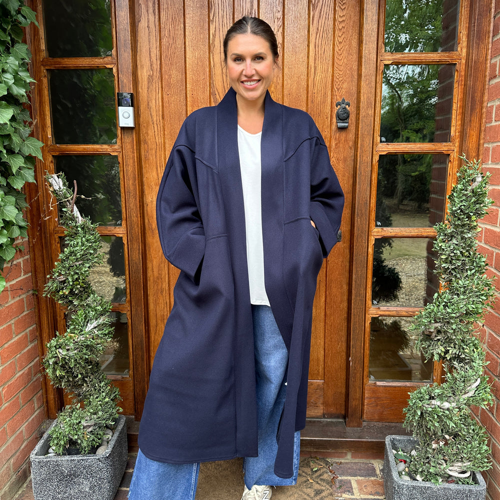 Frank Duster Coat - Blush Boutique Essex