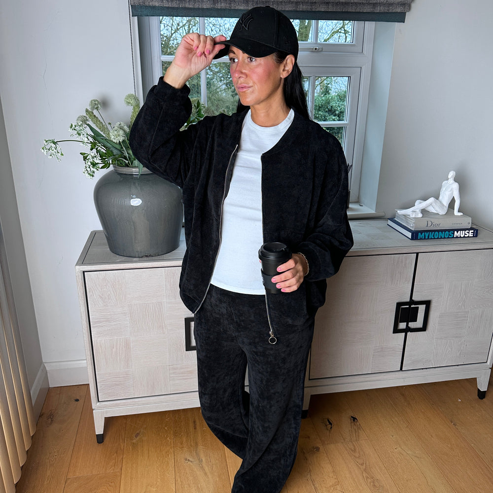 Tia Velour Co Ord - Blush Boutique Essex