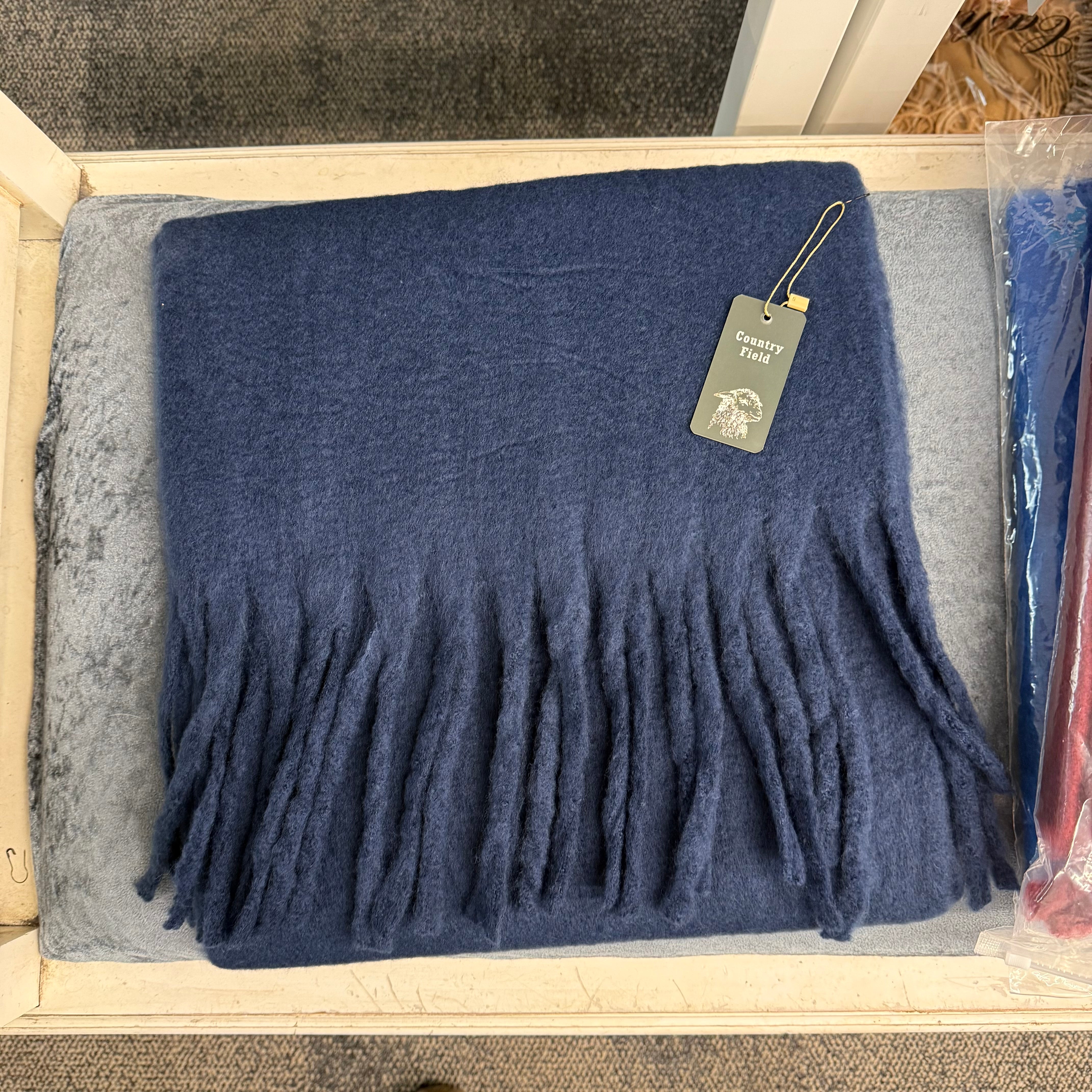 Chunky plain scarf - Blush Boutique Essex