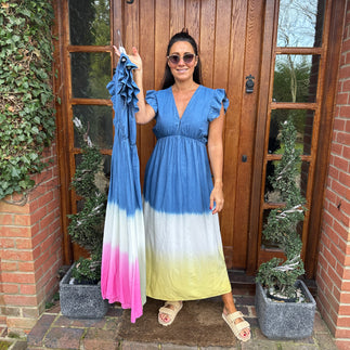 Biba Denim Dress - Blush Boutique Essex