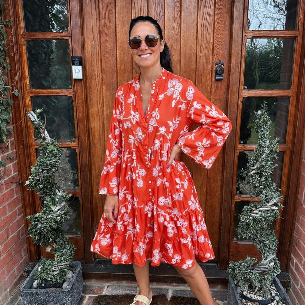 Rose Swing dress - Blush Boutique Essex