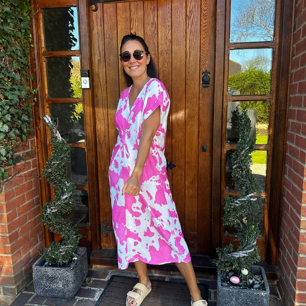 Daisy Knot Dress - Blush Boutique Essex