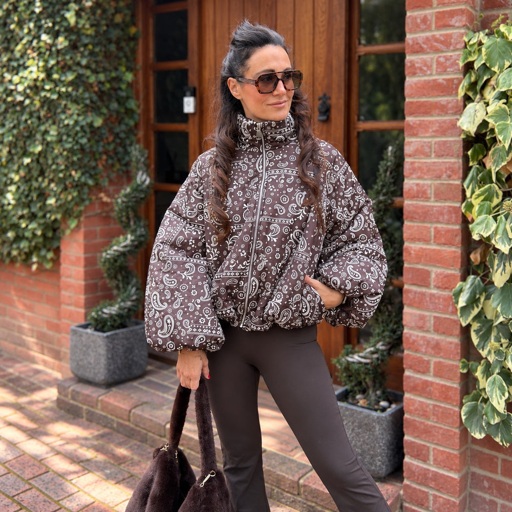 Quinn Puffa Jacket - Blush Boutique Essex
