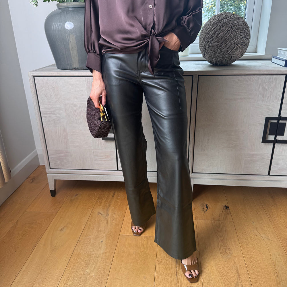 Henry Leather Trousers - Blush Boutique Essex