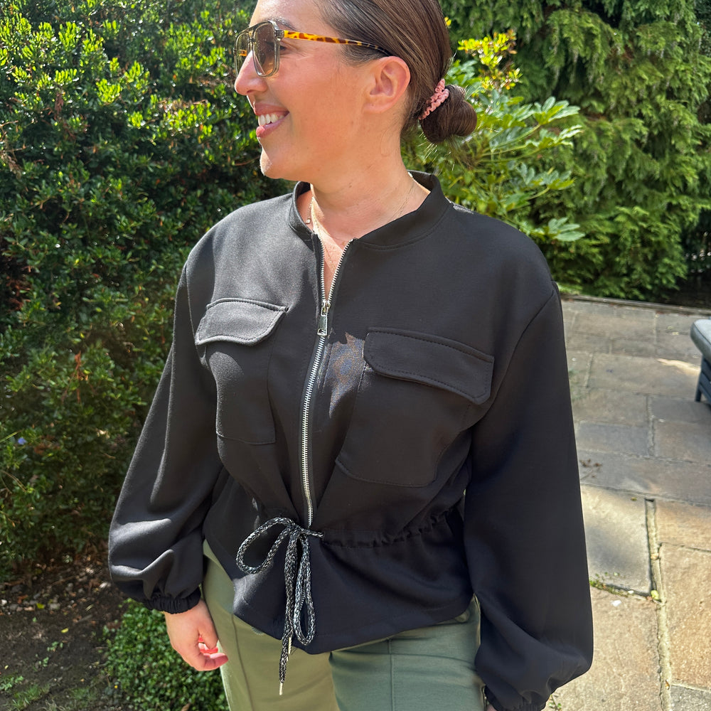 Mila Bomber - Blush Boutique Essex