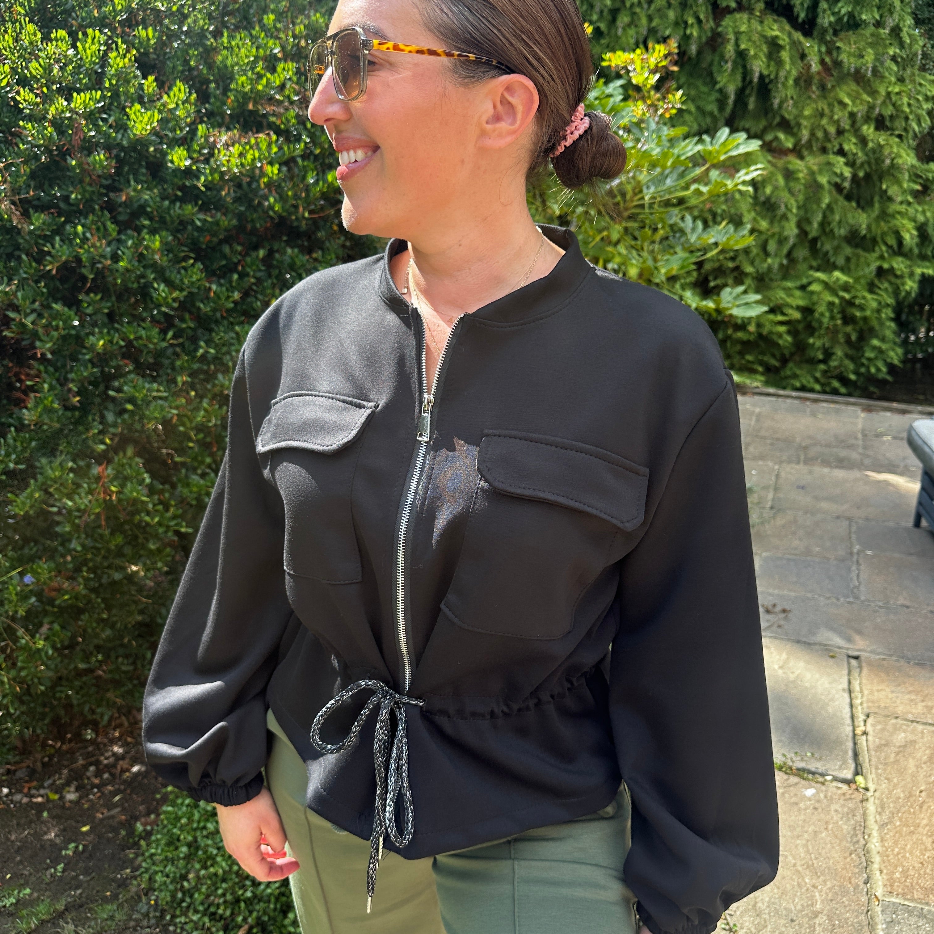 Mila Bomber - Blush Boutique Essex