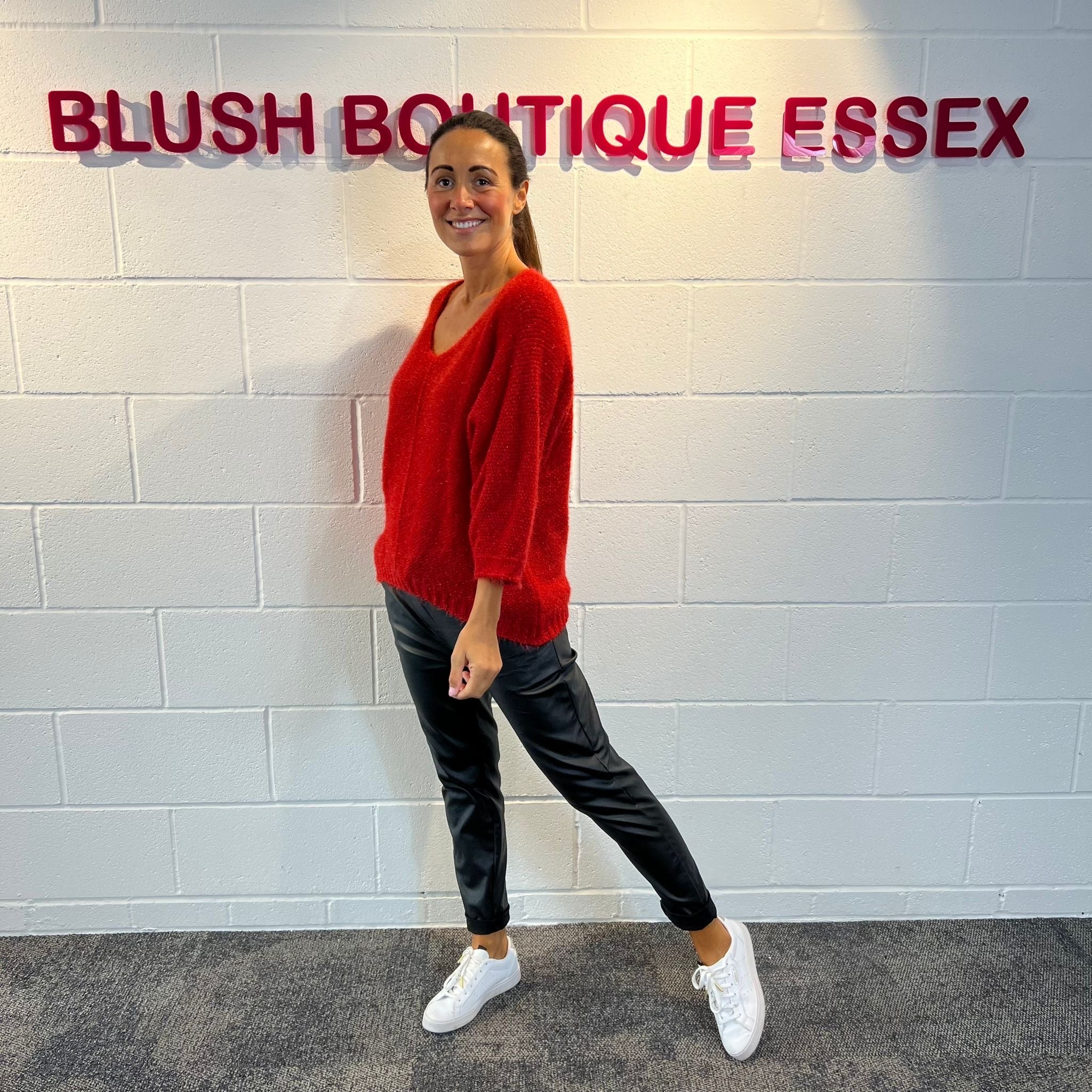 Cody Cosy Jumper - Blush Boutique Essex