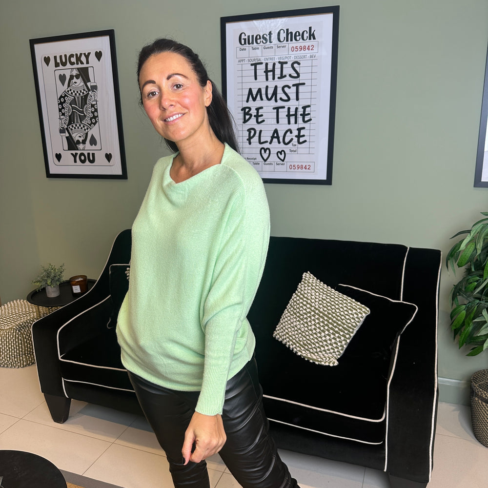 Bree Soft Knit Jumper - Blush Boutique Essex