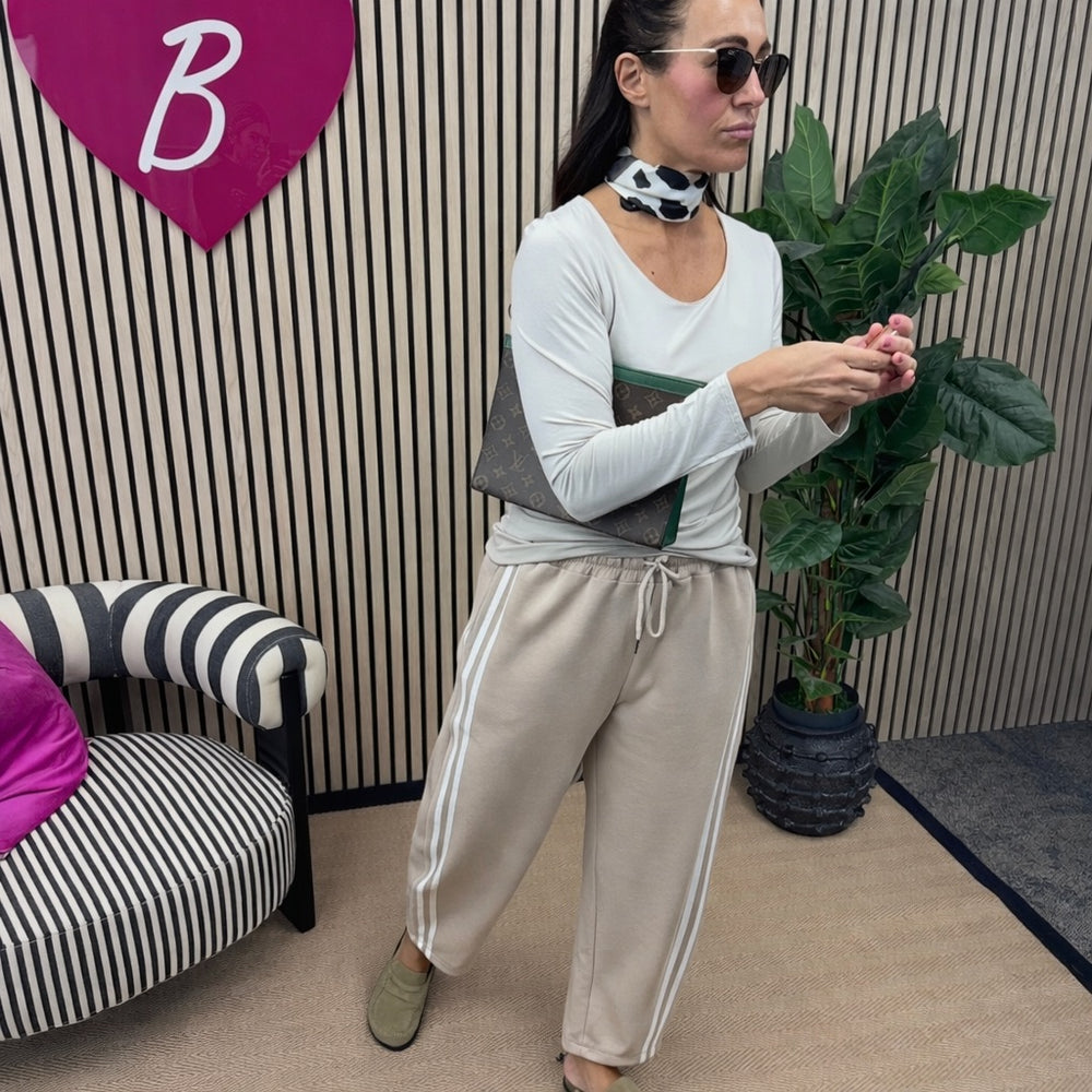 Stripe James Trouser - Blush Boutique Essex