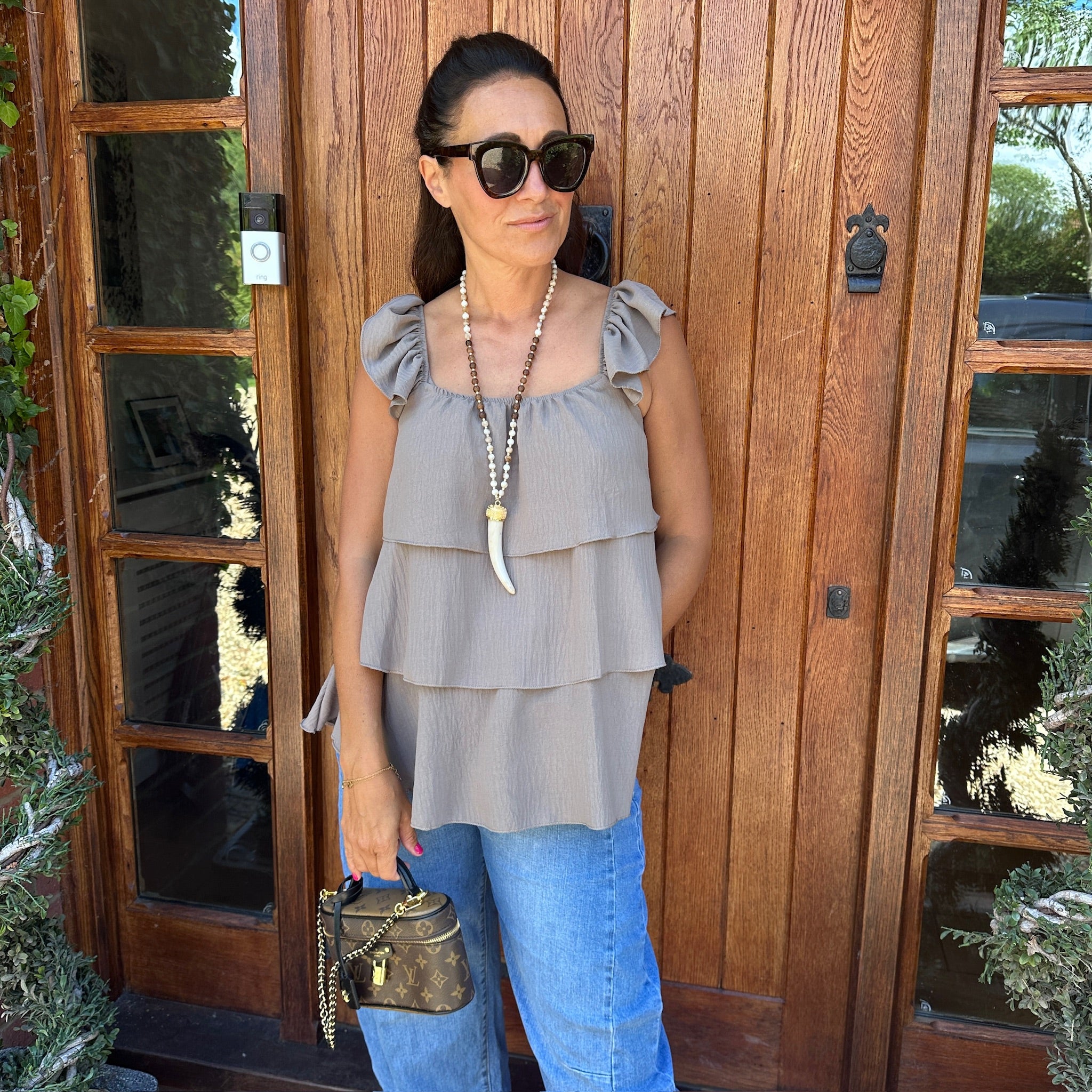 Leo Vest Top