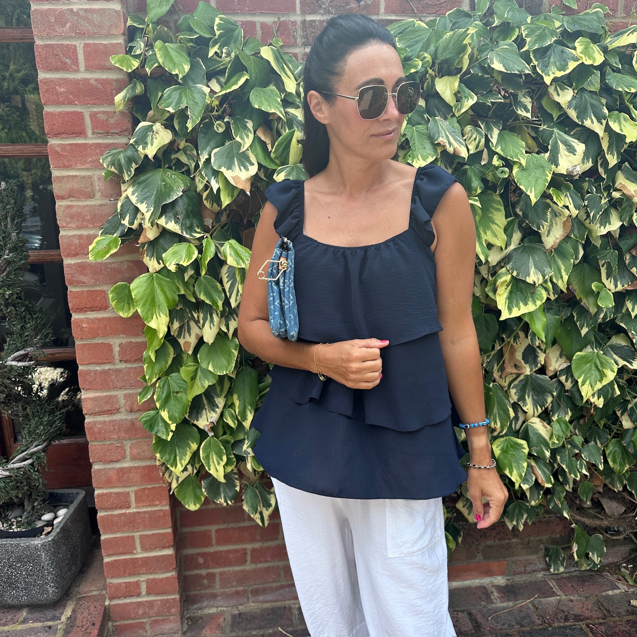 Leo Vest Top