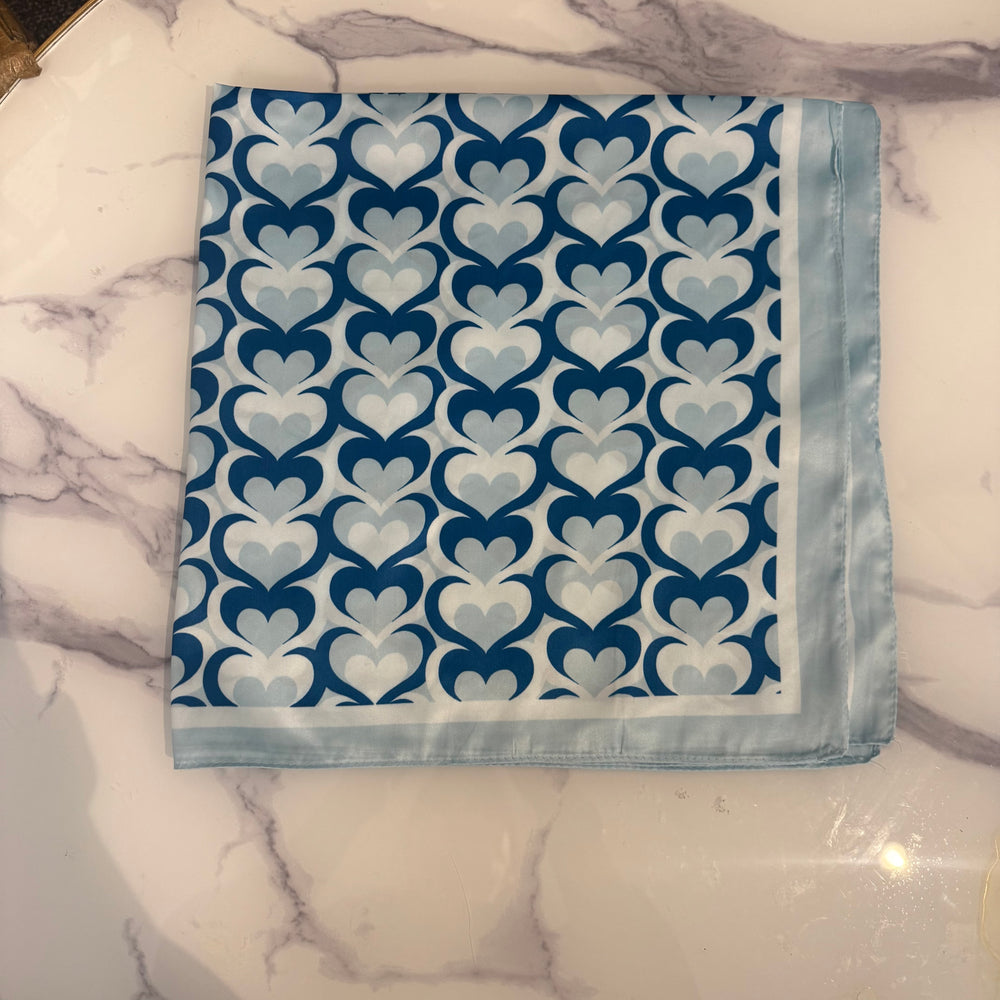 Hannah heart neck scarf - Blush Boutique Essex