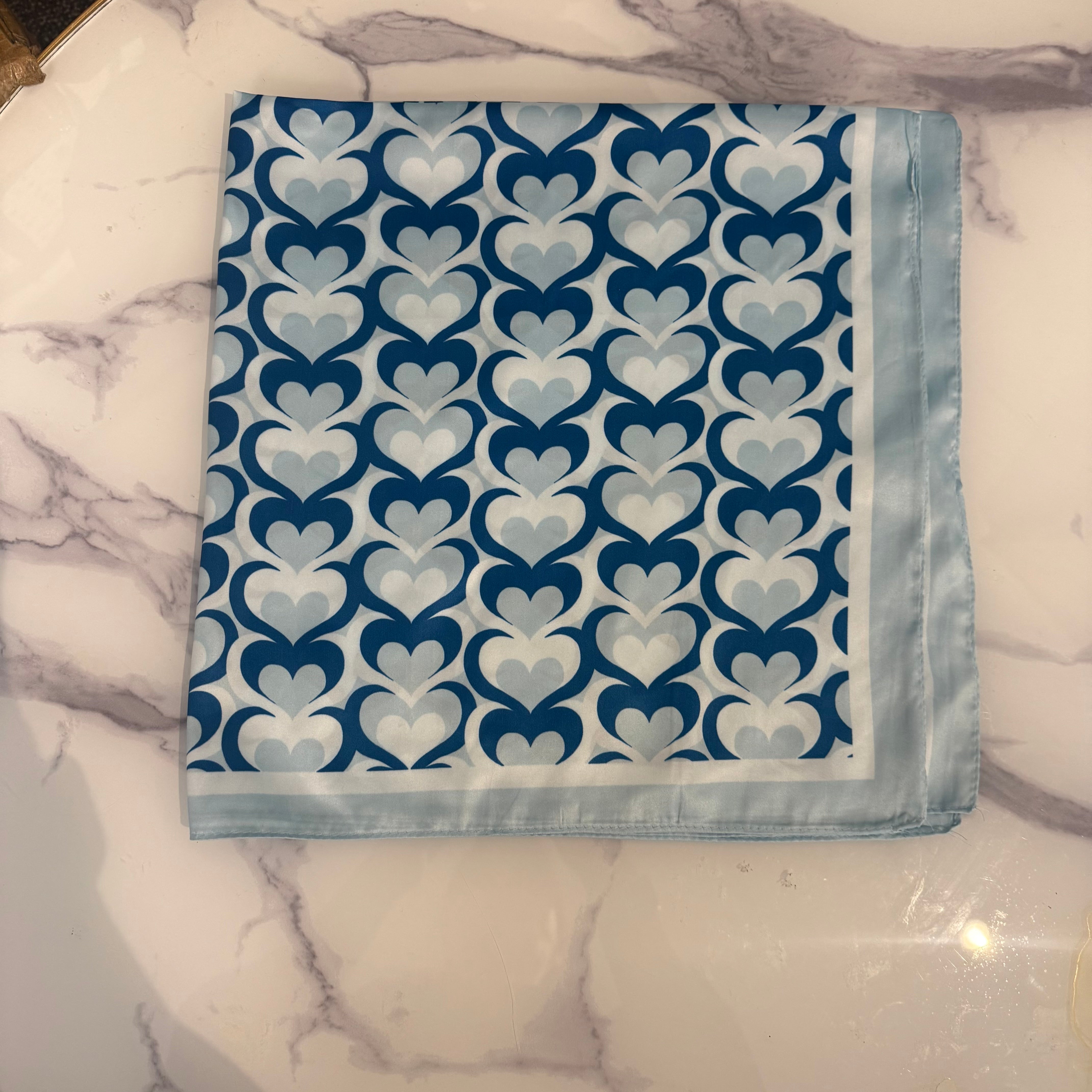 Hannah heart neck scarf - Blush Boutique Essex