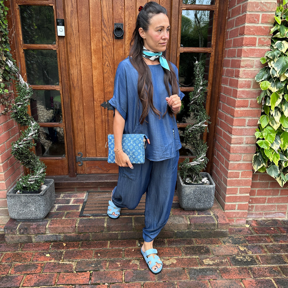 Lola Denim Co Ord - Blush Boutique Essex